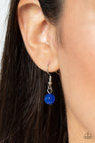 Right Hand TALISMAN - Blue Necklace - Paparazzi Accessories Necklace Bedazzle Me Pretty Mobile Fashion Boutique