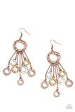 Right Under Your NOISE - Multi Earrings - Paparazzi Accessories Earrings Bedazzle Me Pretty Mobile Fashion Boutique