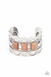 Rio Rancho Retreat - Brown Bracelet - Paparazzi Accessories Bracelet Bedazzle Me Pretty Mobile Fashion Boutique