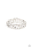 Ripe for the Picking - White Bracelet - Paparazzi Accessories Bracelet Bedazzle Me Pretty Mobile Fashion Boutique
