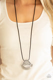 Rise and SHRINE - Black Necklace - Paparazzi Accessories Necklace Bedazzle Me Pretty Mobile Fashion Boutique