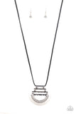 Rise and SHRINE - Black Necklace - Paparazzi Accessories Necklace Bedazzle Me Pretty Mobile Fashion Boutique