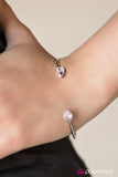 Risk of Rain - Pink Bracelet - Paparazzi Accessories Bracelet Bedazzle Me Pretty Mobile Fashion Boutique