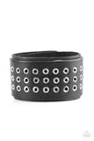 Road Rage - Black Bracelet - Paparazzi Accessories Bracelet Bedazzle Me Pretty Mobile Fashion Boutique