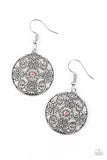 Rochester Royale - Pink Earrings - Paparazzi Accessories Earrings Bedazzle Me Pretty Mobile Fashion Boutique