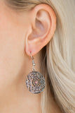 Rochester Royale - Pink Earrings - Paparazzi Accessories Earrings Bedazzle Me Pretty Mobile Fashion Boutique