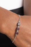 Roll Out the Radiance - Purple Bracelet - Paparazzi Accessories Bracelet Bedazzle Me Pretty Mobile Fashion Boutique