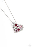 Romantic Recognition - Pink Necklace - Paparazzi Accessories Necklace Bedazzle Me Pretty Mobile Fashion Boutique