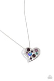 Romantic Recognition - Purple Necklace - Paparazzi Accessories Necklace Bedazzle Me Pretty Mobile Fashion Boutique