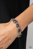 ROPE For The Best - Purple Bracelet - Paparazzi Accessories Bracelet Bedazzle Me Pretty Mobile Fashion Boutique