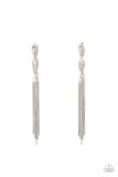 Ropin Rodeo Queen - Silver Post Earrings - Paparazzi Accessories Post Earrings Bedazzle Me Pretty Mobile Fashion Boutique