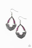 Royal Engagement - Multi Earrings - Paparazzi Accessories Earrings Bedazzle Me Pretty Mobile Fashion Boutique
