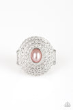 Royal Ranking - Pink Ring - Paparazzi Accessories Ring Bedazzle Me Pretty Mobile Fashion Boutique