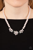 Royal Renditions - Pink Necklace - Paparazzi Accessories Necklace Bedazzle Me Pretty Mobile Fashion Boutique