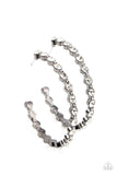 Royal Reveler - Black Earrings - Paparazzi Accessories Earrings Bedazzle Me Pretty Mobile Fashion Boutique