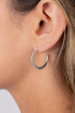 Royal Runway - Silver Earrings - Paparazzi Accessories Earrings Bedazzle Me Pretty Mobile Fashion Boutique