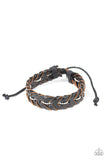 Rugged Rancher - Black Bracelet - Paparazzi Accessories Bracelet Bedazzle Me Pretty Mobile Fashion Boutique