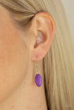 RULER In Favor - Purple Necklace - Paparazzi Accessories Necklace Bedazzle Me Pretty Mobile Fashion Boutique