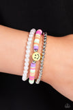 Run a SMILE - Purple Bracelet - Paparazzi Accessories Bracelet Bedazzle Me Pretty Mobile Fashion Boutique