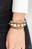 Run The Rapids - Pink Bracelet - Paparazzi Accessories Bracelet Bedazzle Me Pretty Mobile Fashion Boutique