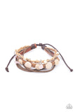 Run The Rapids - Pink Bracelet - Paparazzi Accessories Bracelet Bedazzle Me Pretty Mobile Fashion Boutique