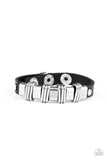 Rural Explorer - Black Bracelet - Paparazzi Accessories Bracelet Bedazzle Me Pretty Mobile Fashion Boutique