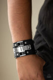 Rural Ranger - Black Bracelet - Paparazzi Accessories Bracelet Bedazzle Me Pretty Mobile Fashion Boutique
