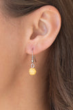 Rural Revival - Yellow Necklace - Paparazzi Accessories Necklace Bedazzle Me Pretty Mobile Fashion Boutique