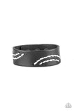 Rural Roamer - Black Bracelet - Paparazzi Accessories Bracelet Bedazzle Me Pretty Mobile Fashion Boutique