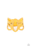 Rural Rodeo - Yellow Bracelet - Paparazzi Accessories Bracelet Bedazzle Me Pretty Mobile Fashion Boutique