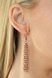 Rustic Renaissance - Copper Necklace - Paparazzi Accessories Necklace Bedazzle Me Pretty Mobile Fashion Boutique