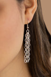 Rustic Renaissance - Silver Necklace - Paparazzi Accessories Necklace Bedazzle Me Pretty Mobile Fashion Boutique