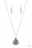 Rustic Renaissance - Silver Necklace - Paparazzi Accessories Necklace Bedazzle Me Pretty Mobile Fashion Boutique
