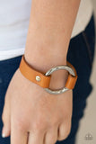 Rustic Rodeo - Yellow Bracelet - Paparazzi Accessories Bracelet Bedazzle Me Pretty Mobile Fashion Boutique