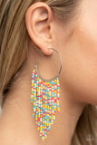 Saguaro Breeze - Multi Earrings - Paparazzi Accessories Earrings Bedazzle Me Pretty Mobile Fashion Boutique