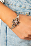 Sahara Garden - Pink Bracelet - Paparazzi Accessories Bracelet Bedazzle Me Pretty Mobile Fashion Boutique