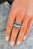 Sahara Style Ring - Paparazzi Accessories Bedazzle Me Pretty Mobile Fashion Boutique