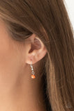 Sailing The Seven Seas - Orange Necklace - Paparazzi Accessories Necklace Bedazzle Me Pretty Mobile Fashion Boutique