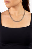 Salvaging Sass - Multi Necklace - Paparazzi Accessories Necklace Bedazzle Me Pretty Mobile Fashion Boutique