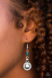 Santa Fe Sunrise - Blue Earrings - Paparazzi Accessories Earrings Bedazzle Me Pretty Mobile Fashion Boutique