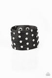 Sass Squad - Black Bracelet - Paparazzi Accessories Bracelet Bedazzle Me Pretty Mobile Fashion Boutique