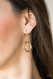 Savagely She-Wolf - Gold Necklace - Paparazzi Accessories Necklace Bedazzle Me Pretty Mobile Fashion Boutique