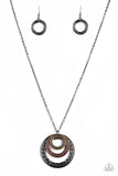 Savagely She-Wolf - Multi Necklace - Paparazzi Accessories Necklace Bedazzle Me Pretty Mobile Fashion Boutique