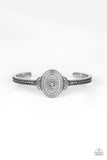 Savannah Sunset - Silver Bracelet - Paparazzi Accessories Bracelet Bedazzle Me Pretty Mobile Fashion Boutique