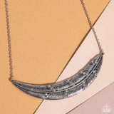 Say You QUILL - White Necklace - Paparazzi Accessories Necklace Bedazzle Me Pretty Mobile Fashion Boutique