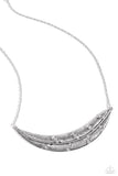 Say You QUILL - White Necklace - Paparazzi Accessories Necklace Bedazzle Me Pretty Mobile Fashion Boutique
