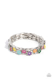 Scattered Springtime - Multi Bracelet - Paparazzi Accessories Bracelet Bedazzle Me Pretty Mobile Fashion Boutique