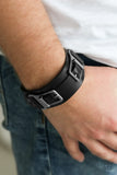 Scout It Out - Black Bracelet - Paparazzi Accessories Bracelet Bedazzle Me Pretty Mobile Fashion Boutique