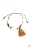 SEA If I Care - Multi Bracelet - Paparazzi Accessories Bracelet Bedazzle Me Pretty Mobile Fashion Boutique