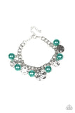 SEA In A New Light - Green Bracelet - Paparazzi Accessories Bracelet Bedazzle Me Pretty Mobile Fashion Boutique